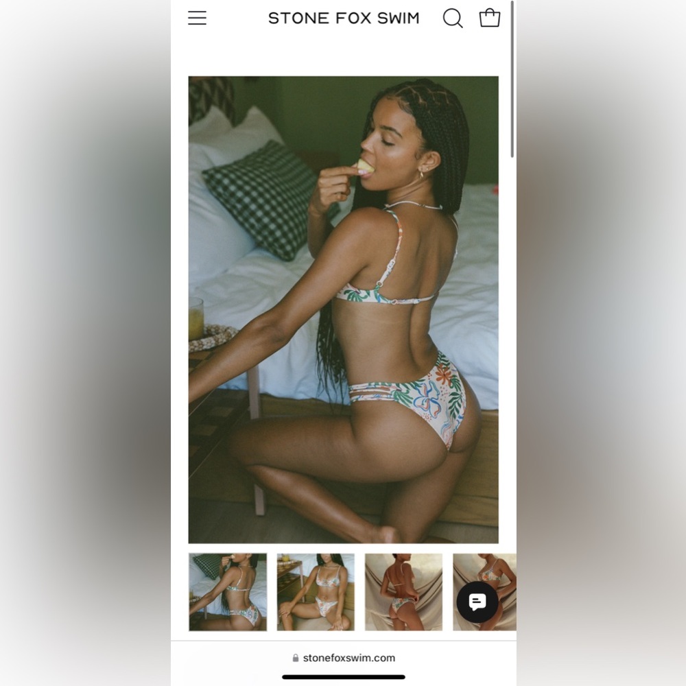Stone Fox Swim Bikini Bottoms